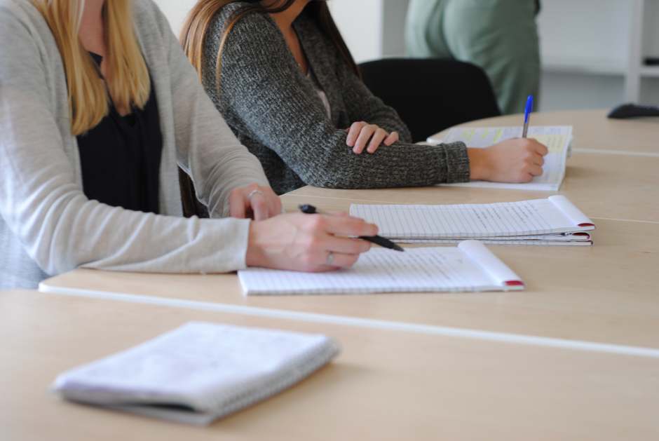 Aussprache-Übung im Englischunterricht